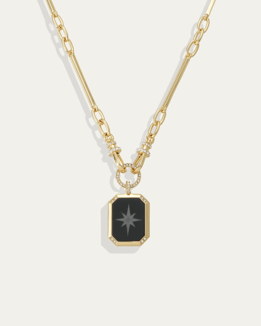 Aster Reversible Pendant Necklace