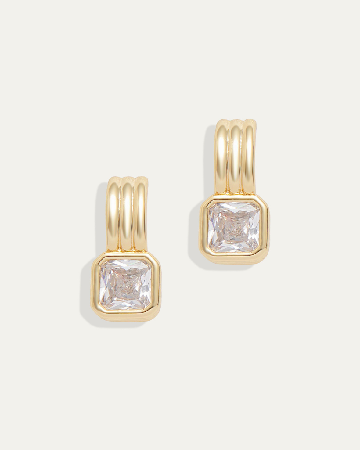 Marlo Earrings in Diamonds