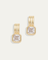 Marlo Earrings in Diamonds