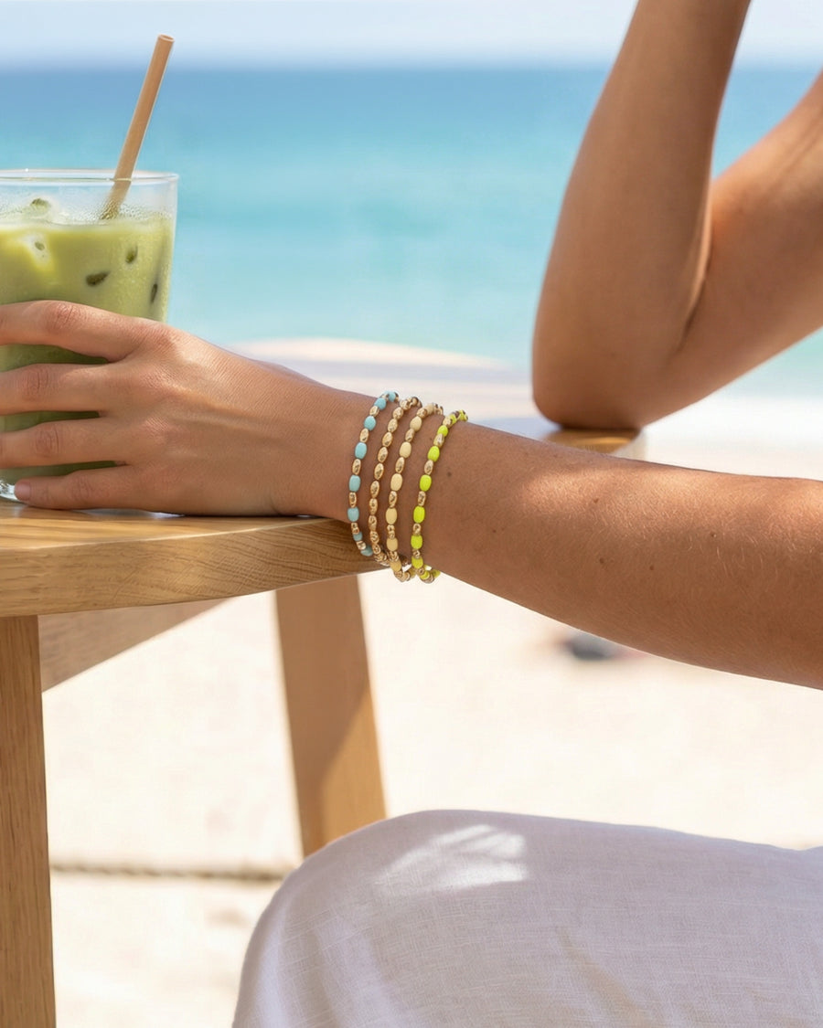 Joie Stretch Bracelet in Lime