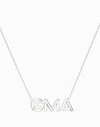 Covet Custom Word Necklace - 3 Letters