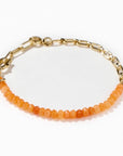 Charlotte Coral Gemstone Bracelet | Peace
