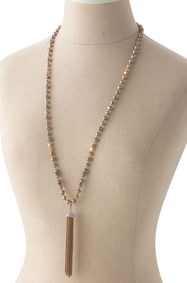 Melina Tassel Necklace
