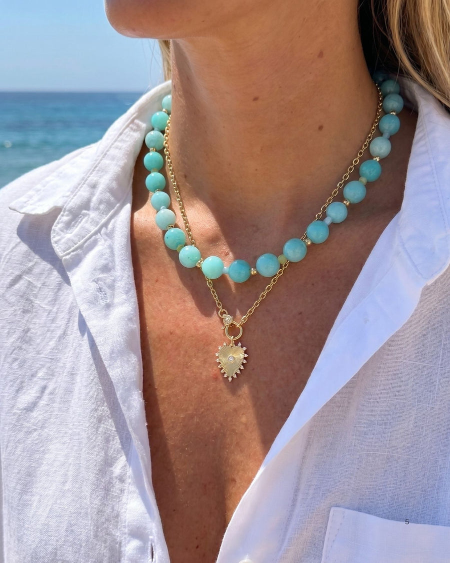Mini Stevie Heart Necklace
