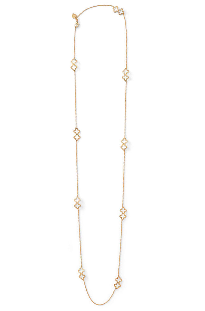 Gold Double Layer Necklace [N101G]