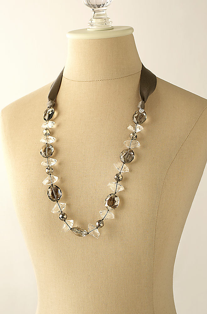 Chloe Multi-Stone Quartz Necklace - Final Sale