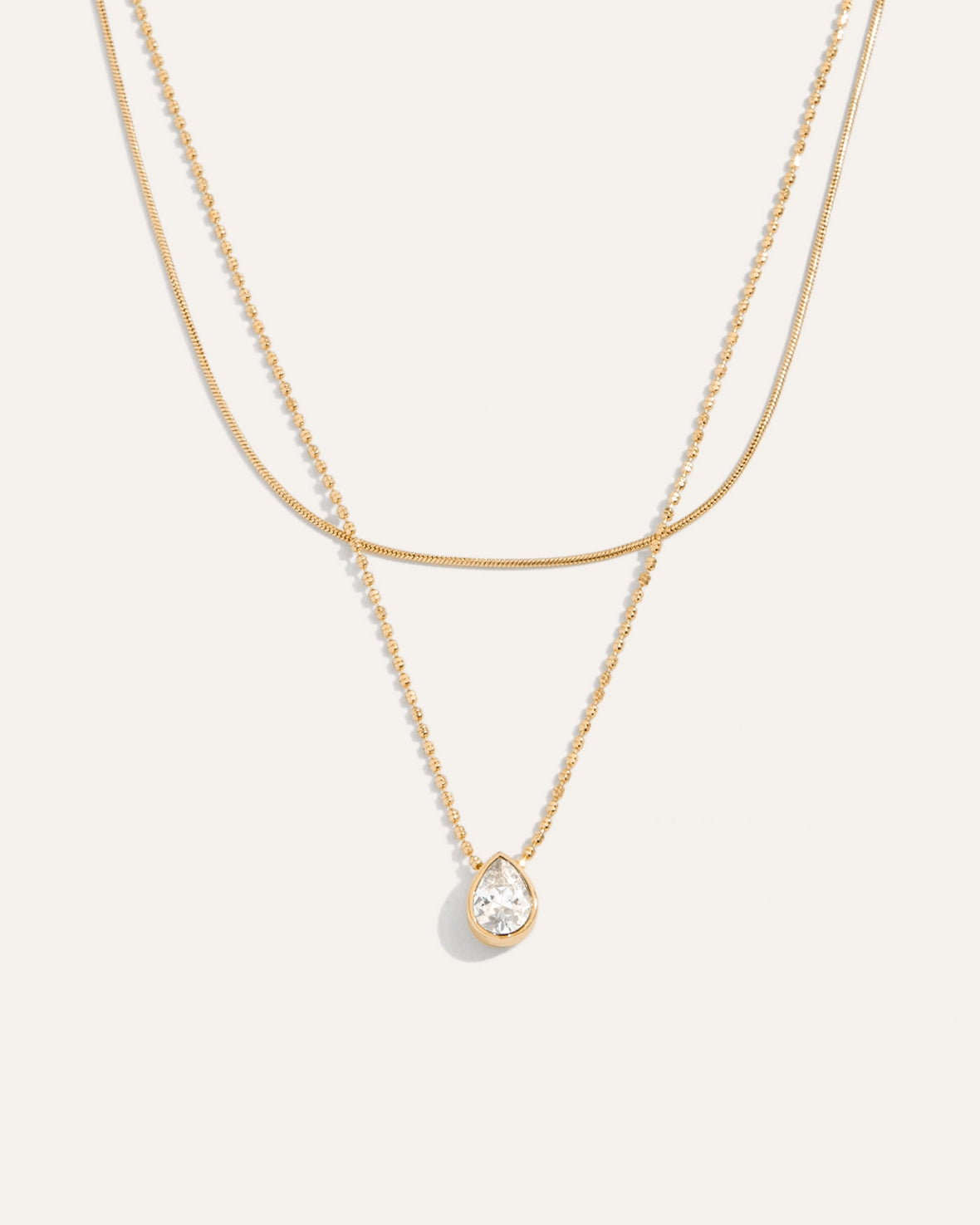 Elisa Pre-Layered Reversible Necklace