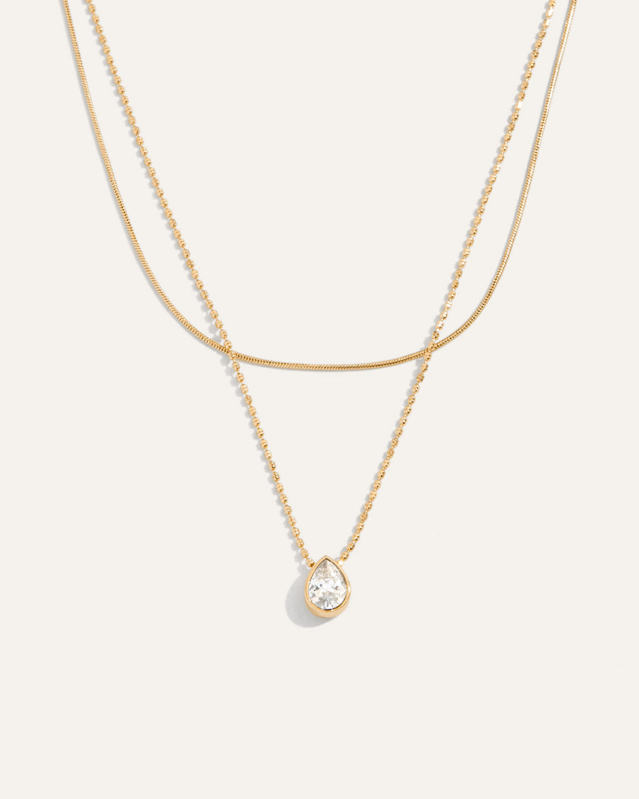 Elisa Pre-Layered Reversible Necklace
