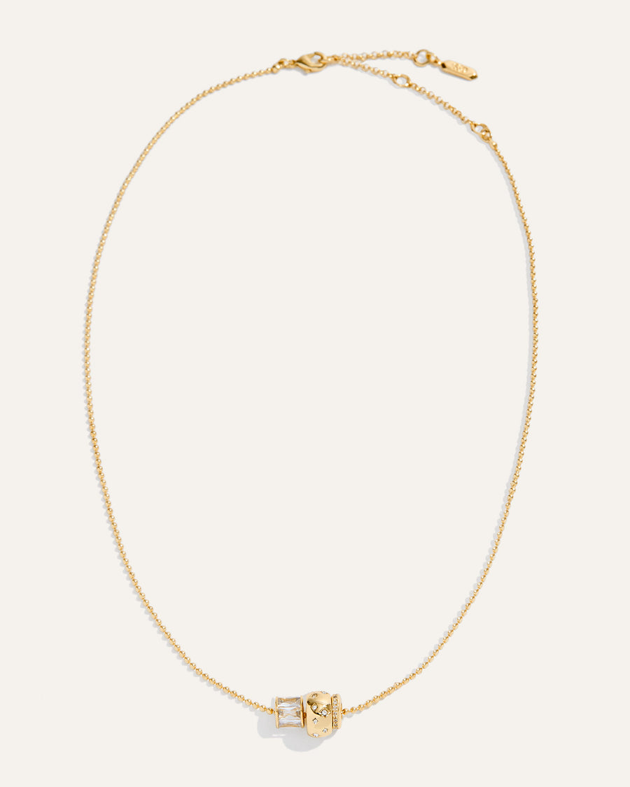 Delicate Rondelle Necklace