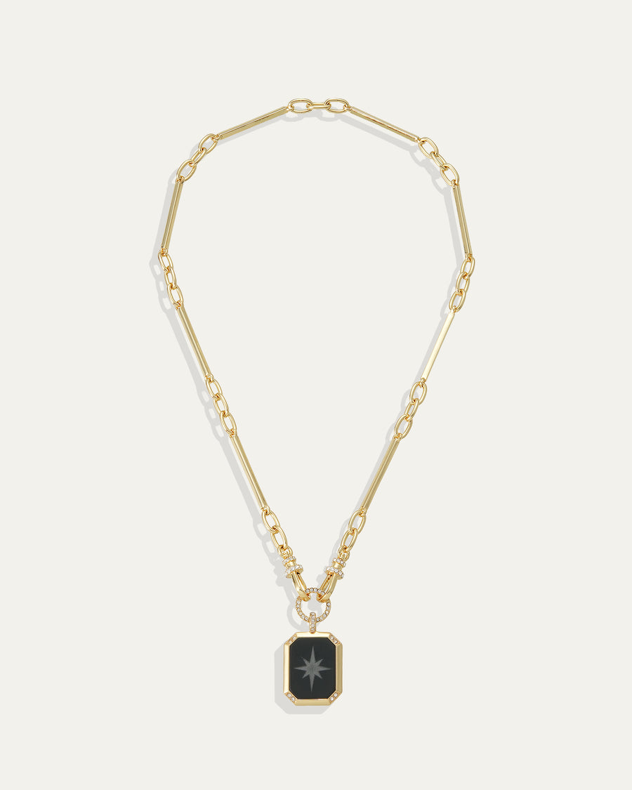 Aster Reversible Pendant Necklace