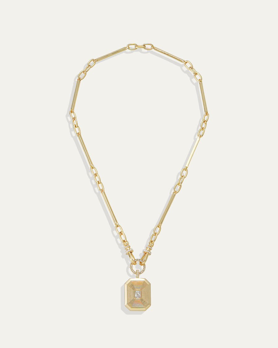 Aster Reversible Pendant Necklace
