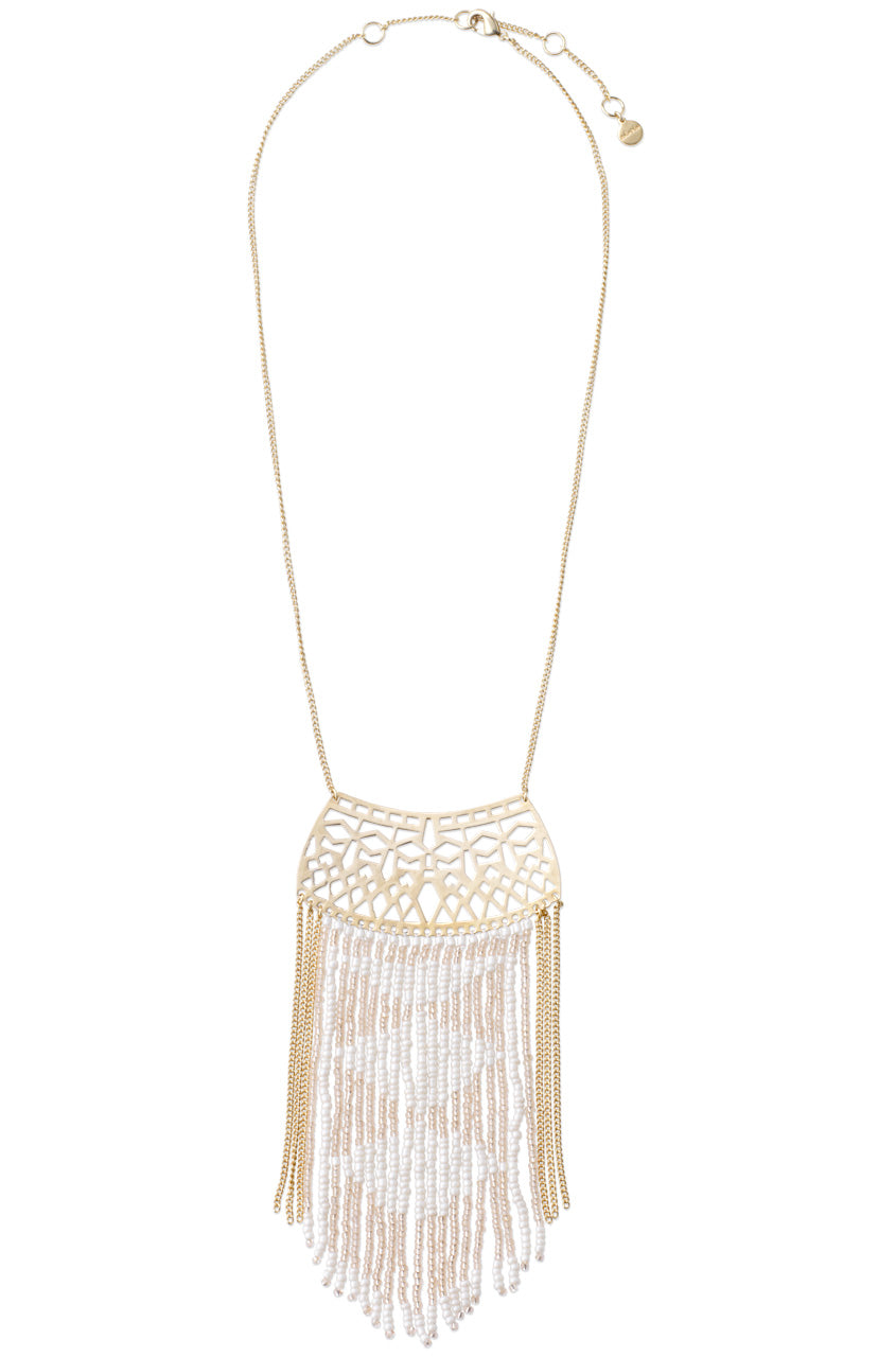 Avalon Fringe Necklace - Final Sale