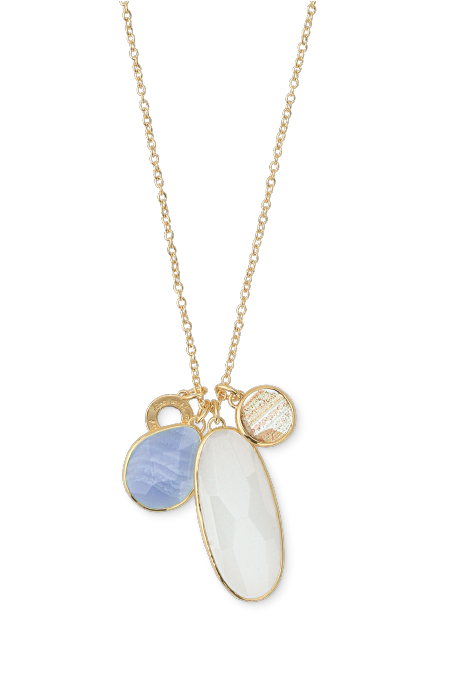 Trinity Pendant Necklace | Gold