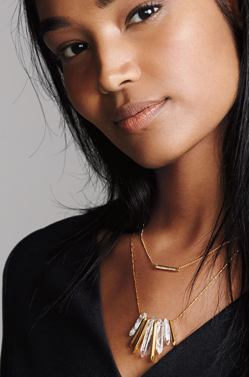 Rebel Cluster Layering Necklace