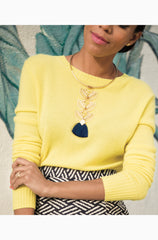Aida Versatile Tassel Necklace