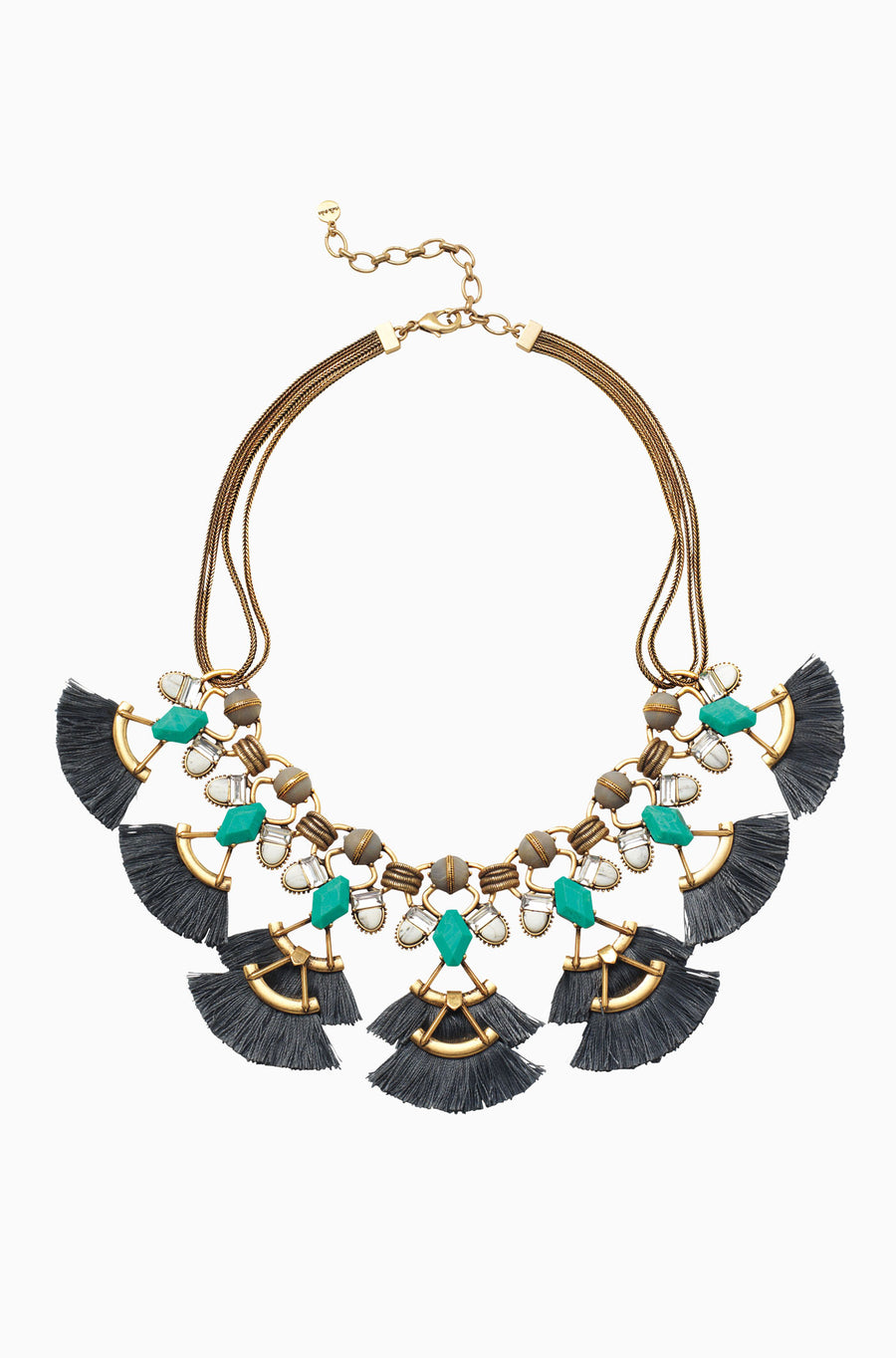 Lotus Tassle Necklace