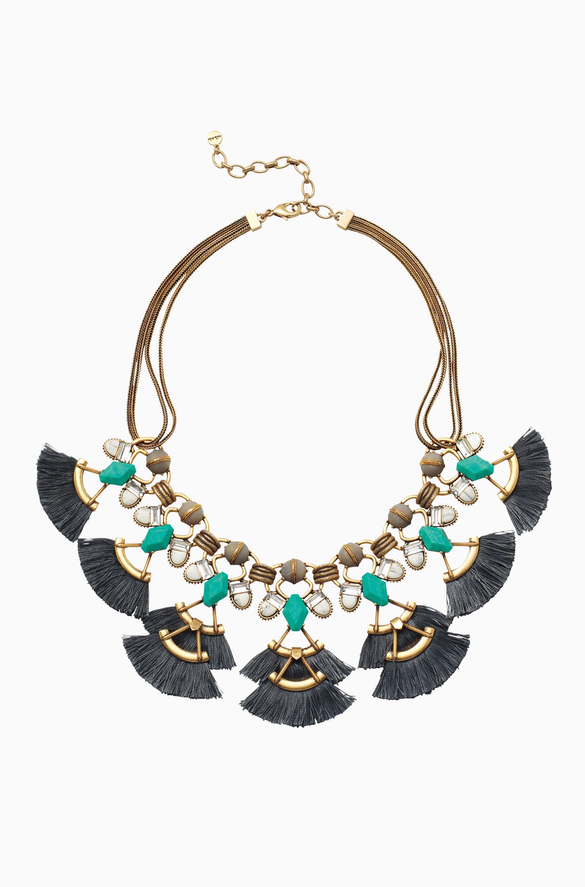 Lotus Tassel Necklace
