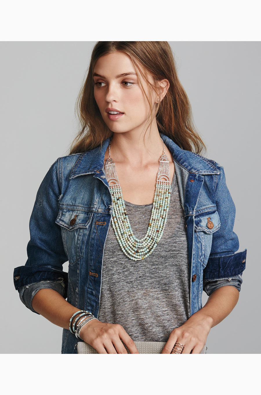 Cleopatra Stone Necklace