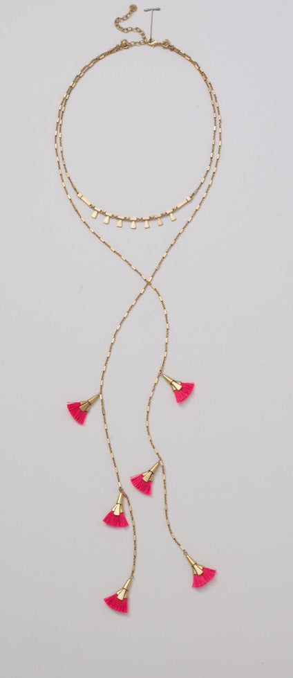 Eden Tassel Necklace