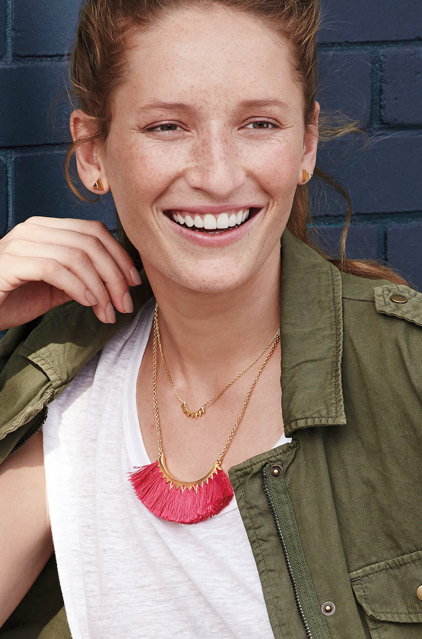 Eden Fringe Necklace