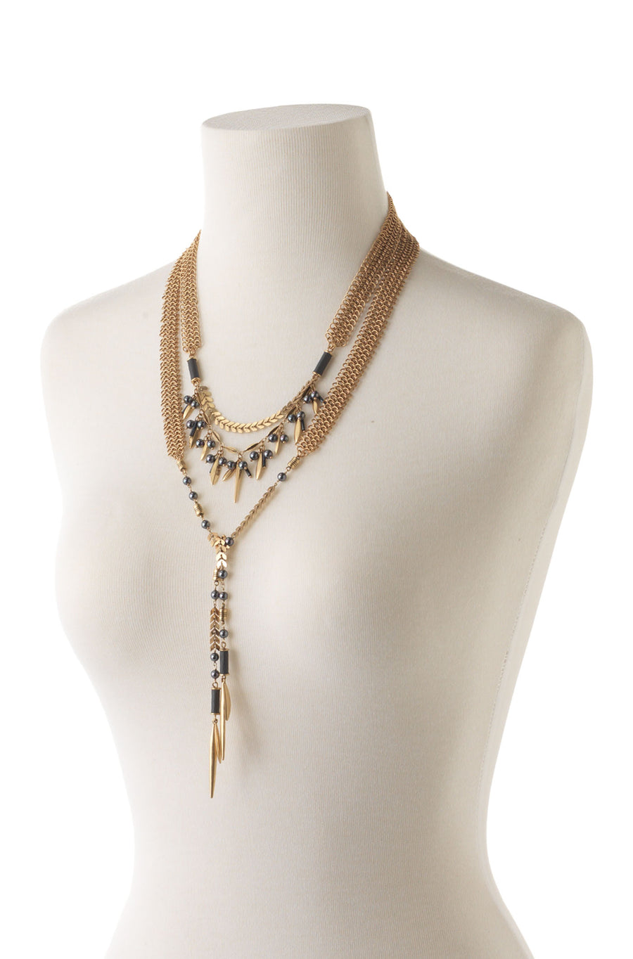 Laurel Lariat Necklace