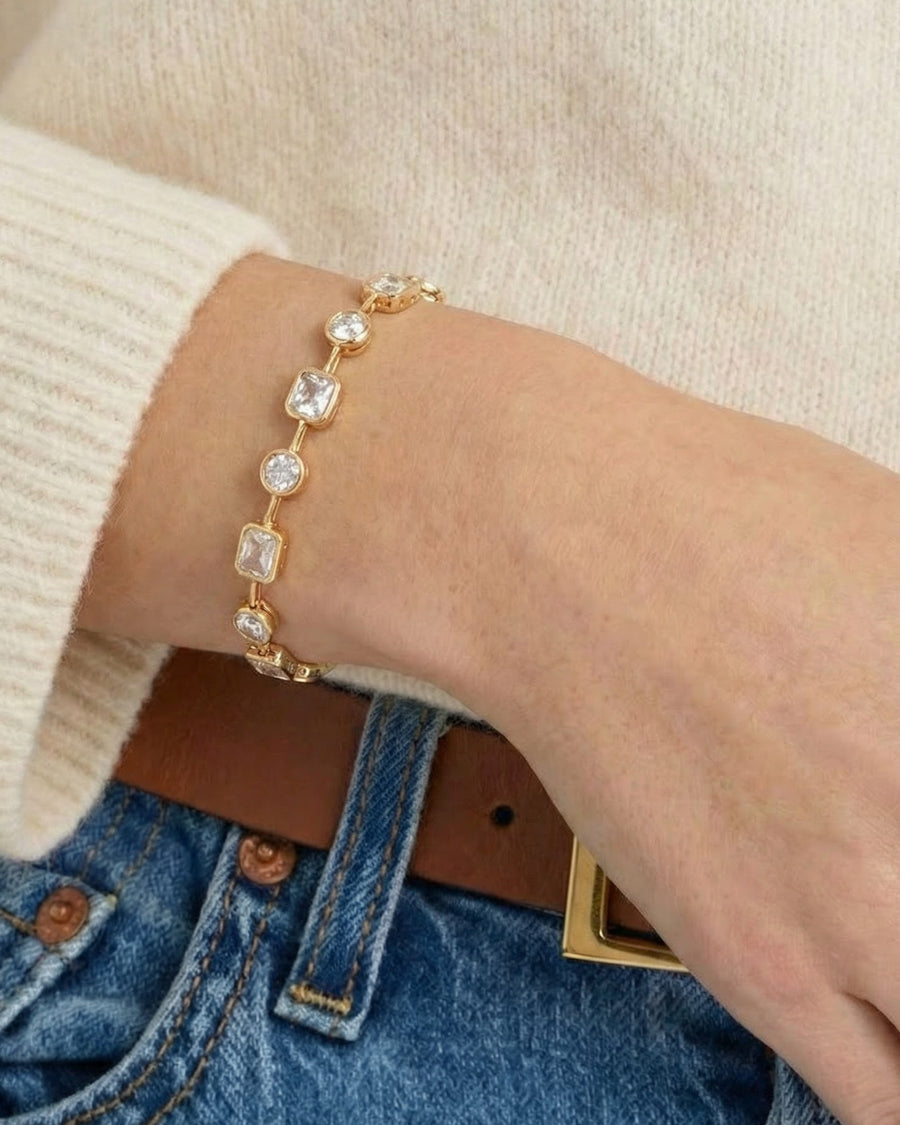Naomie Tennis Bracelet