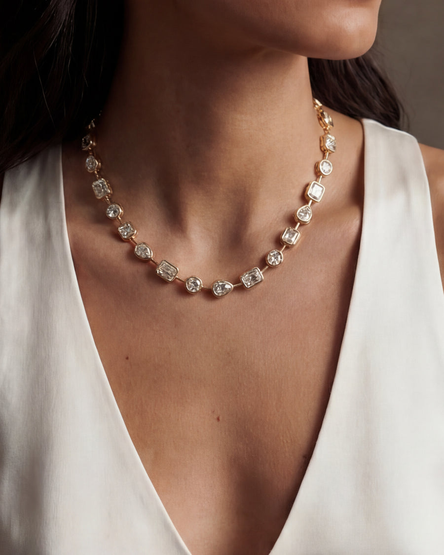 Naomie Tennis Necklace