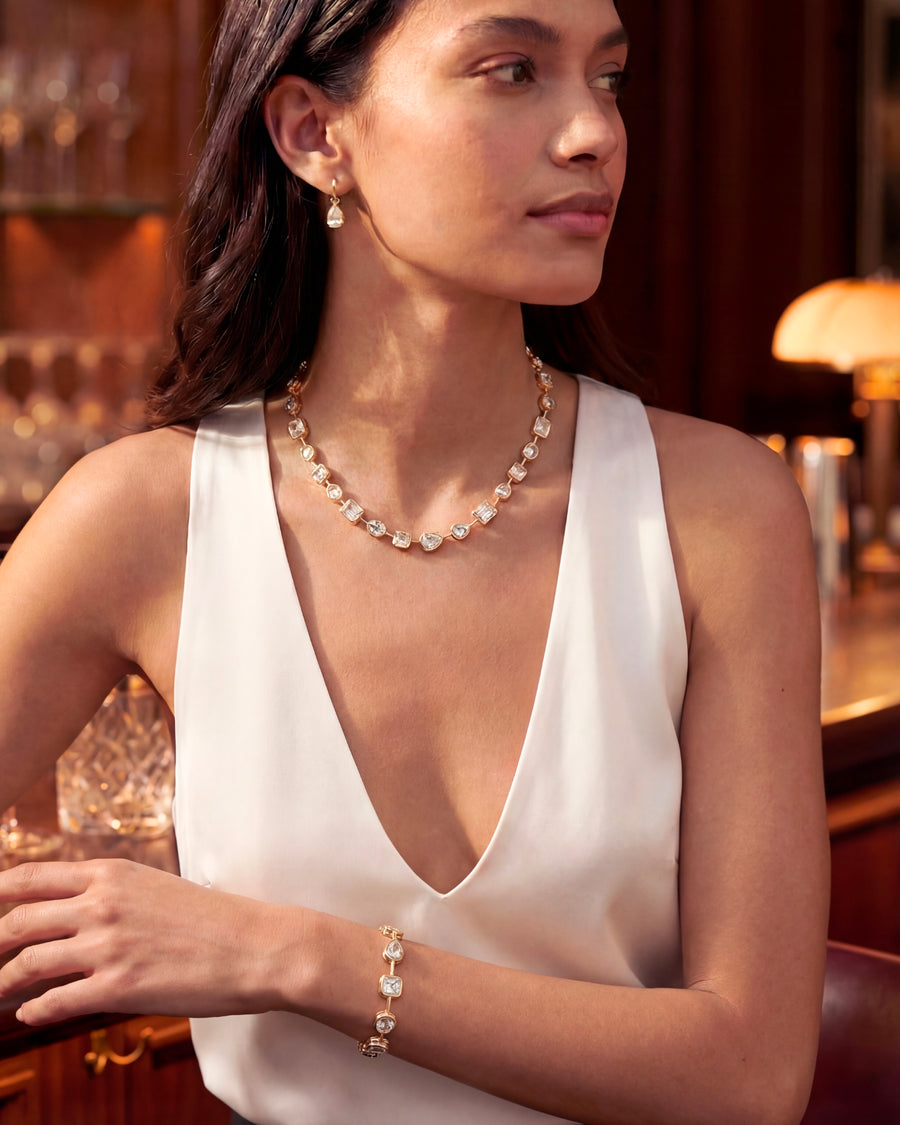 Naomie Tennis Necklace