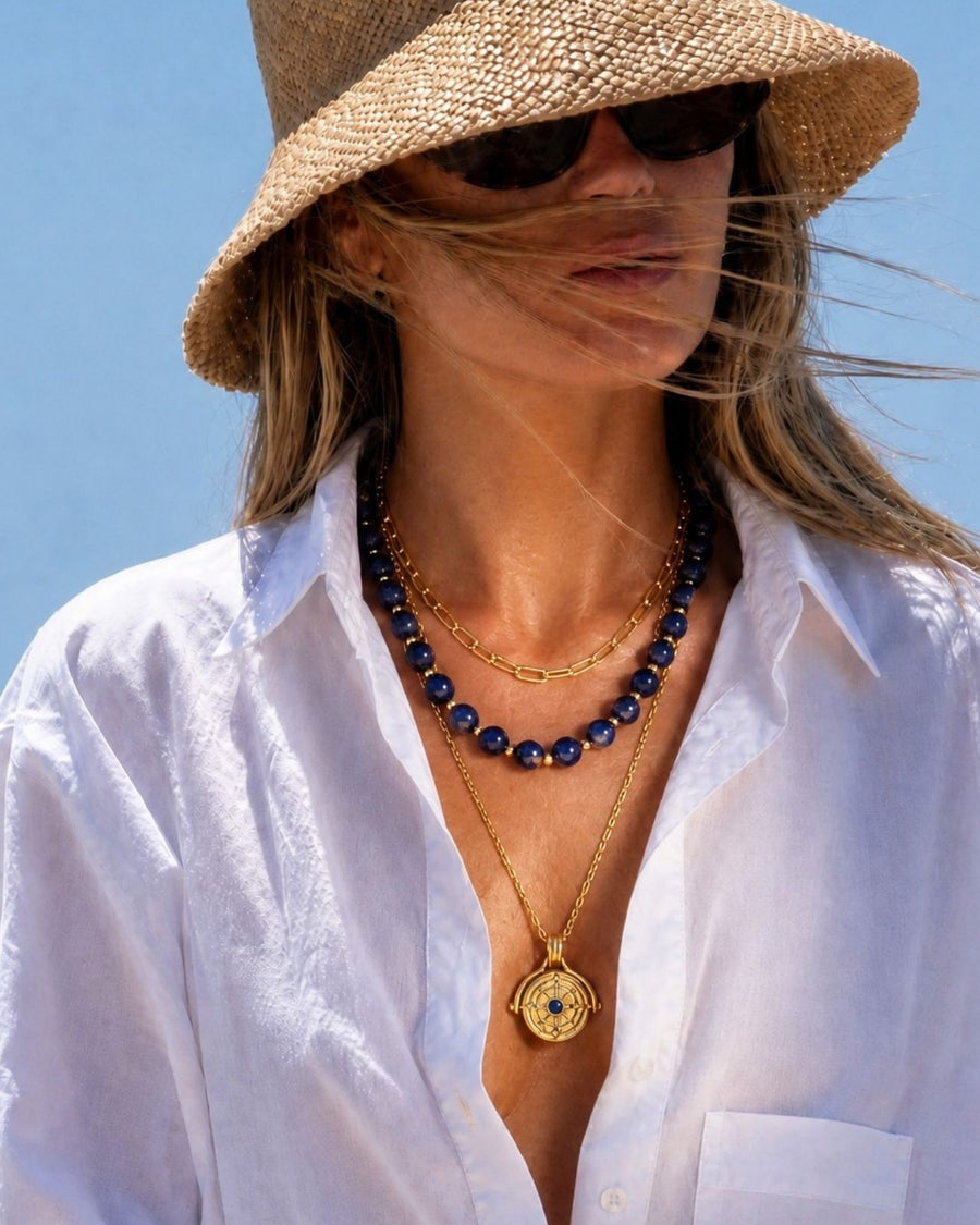 North Star Spinner Necklace