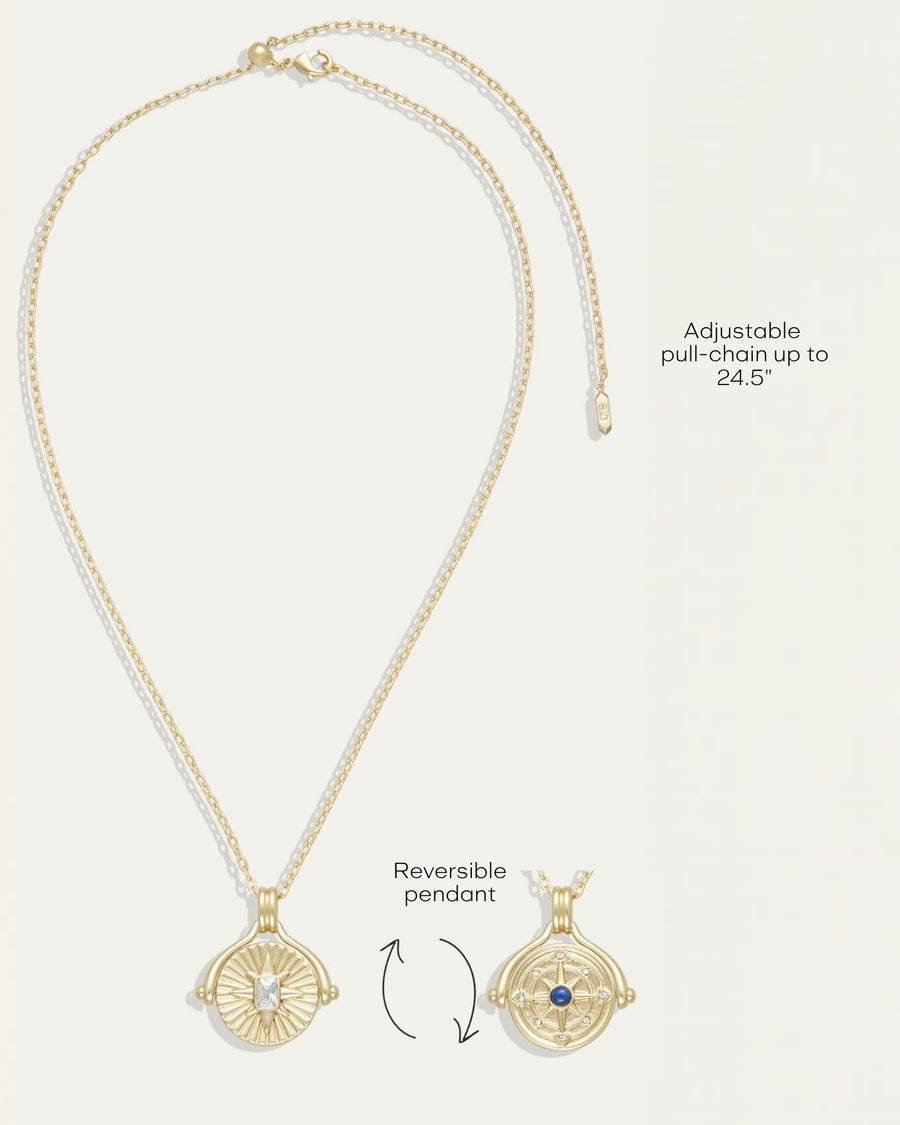 North Star Spinner Necklace