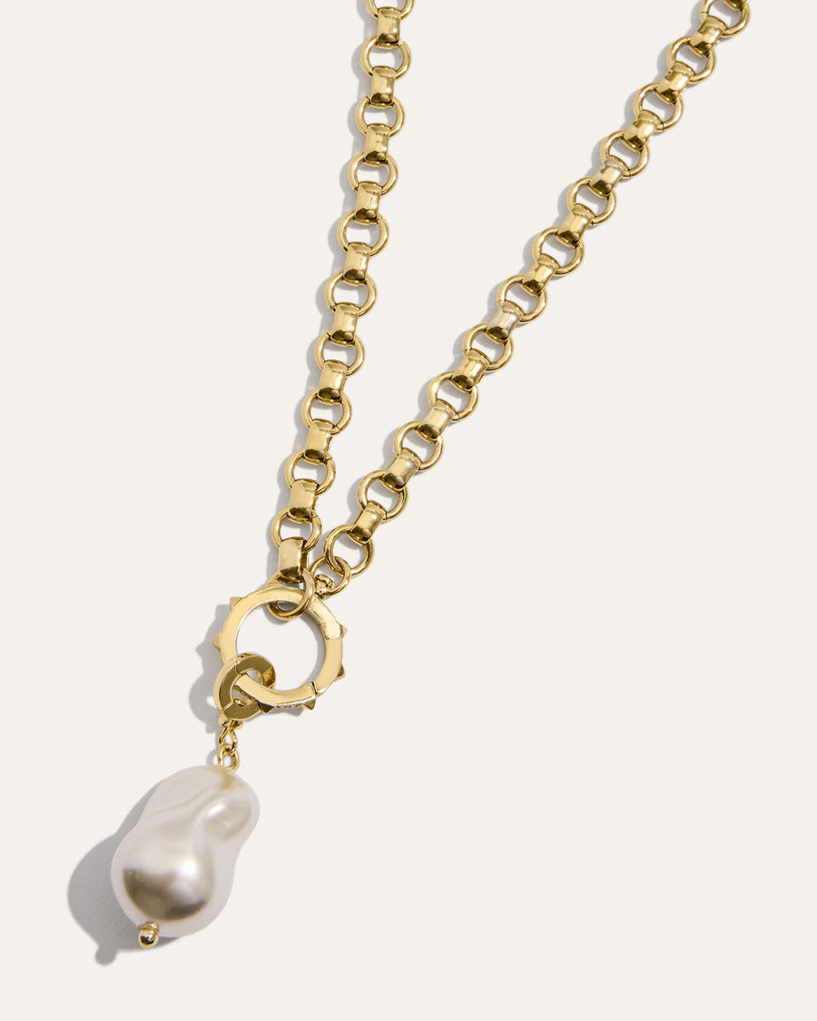 Oversized Tatum Pearl Charm
