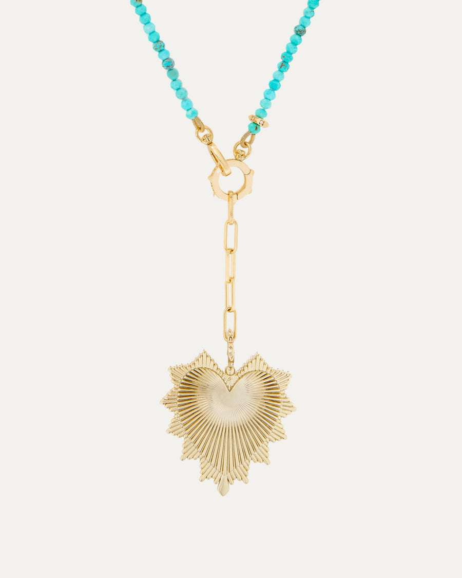 Tatum Vintage Heart Charm