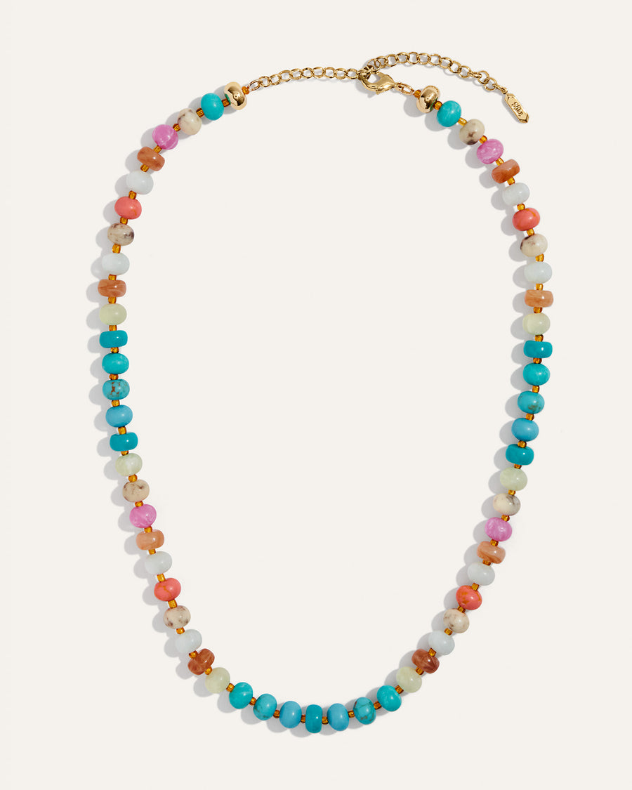 Pastel Beaded Candy Necklace