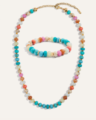 Pastel Candy Necklace & Bracelet Bundle