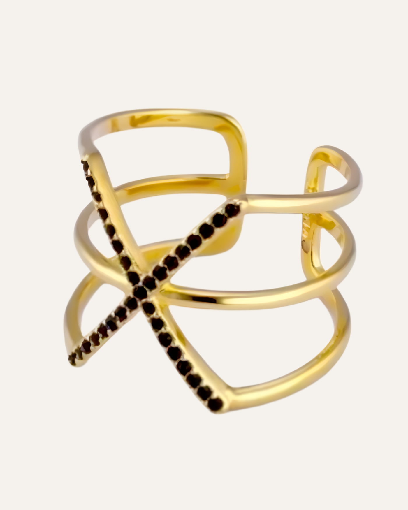 Pave Sphinx Ring | Gold