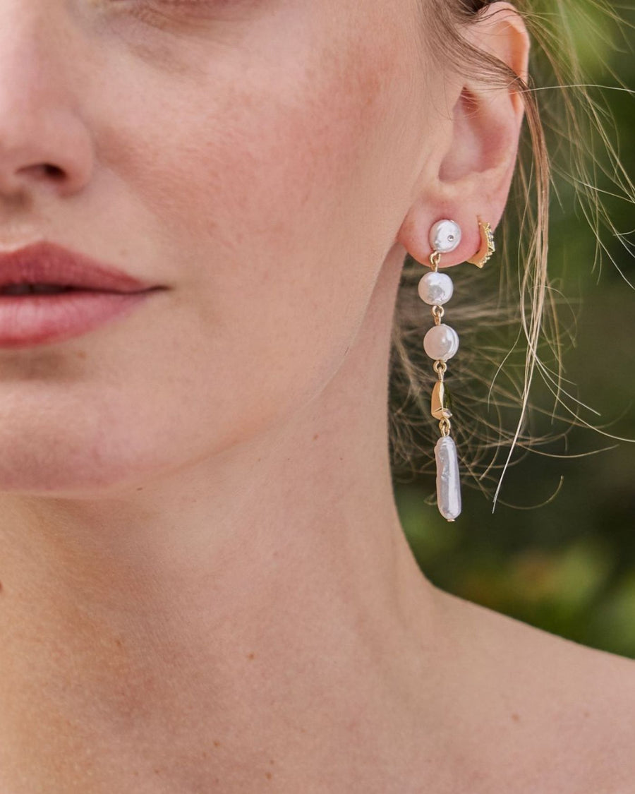 Ulani Pearl Drop Earrings