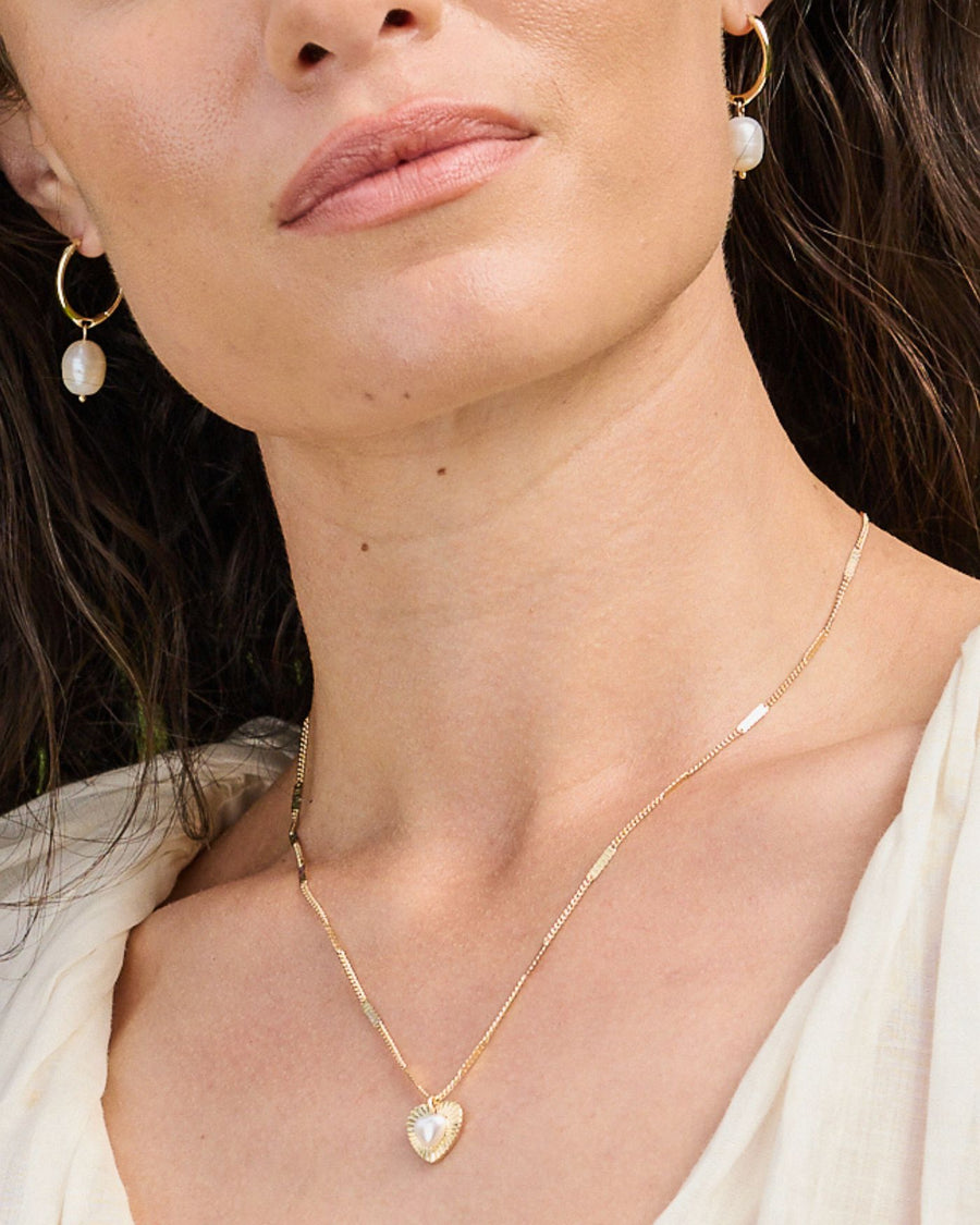 Pearl Essential Huggie Earrings