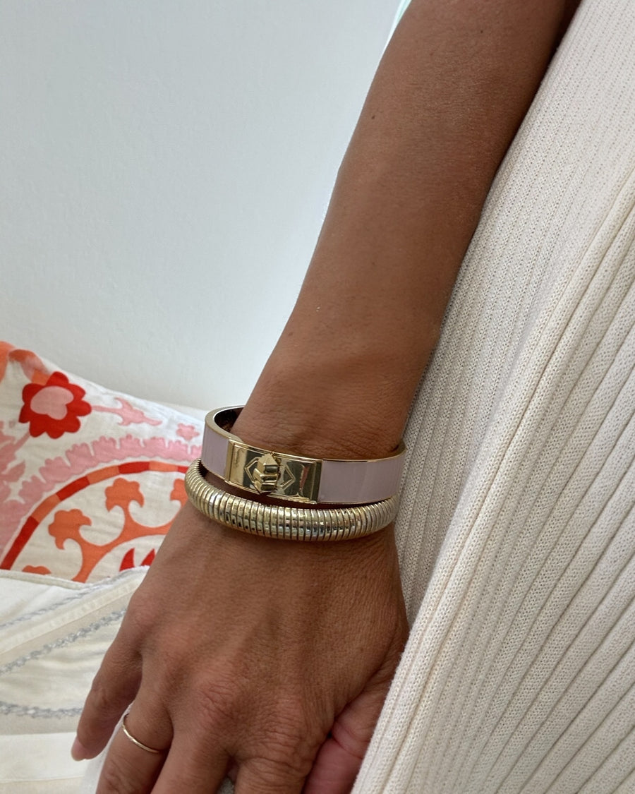 Rebel Bangle in Blush