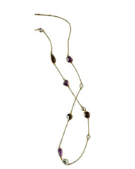 Pippa Purple Necklace  [N307G]