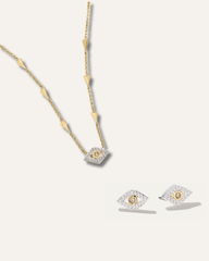 Protective Eye Adjustable Choker & Studs Bundle