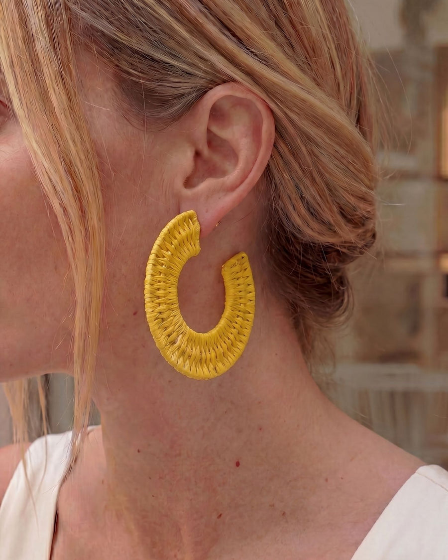 Never Released! Rattan Statement Hoops