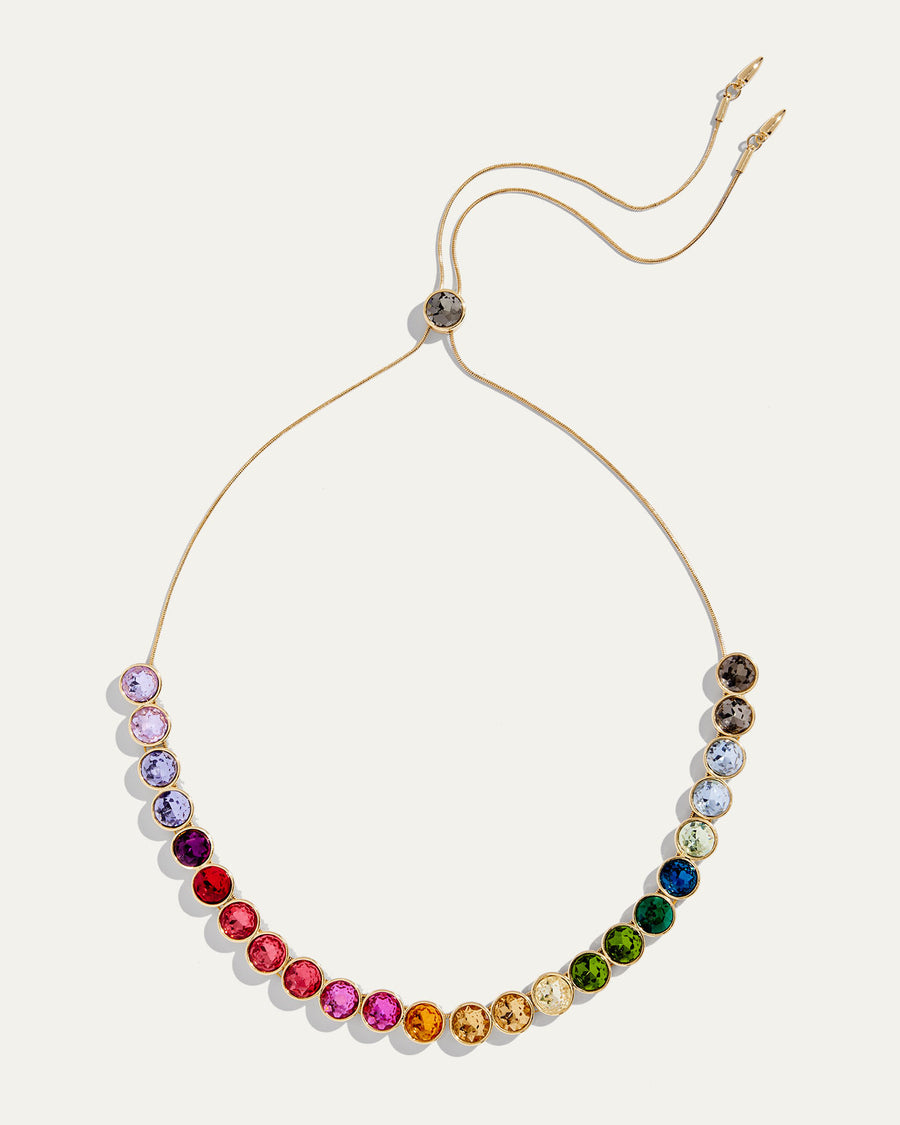 Rainbow Crystal Necklace
