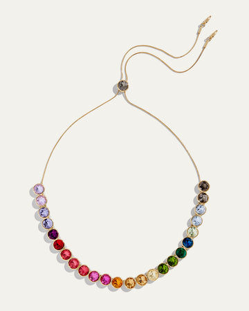 Rainbow Crystal Necklace