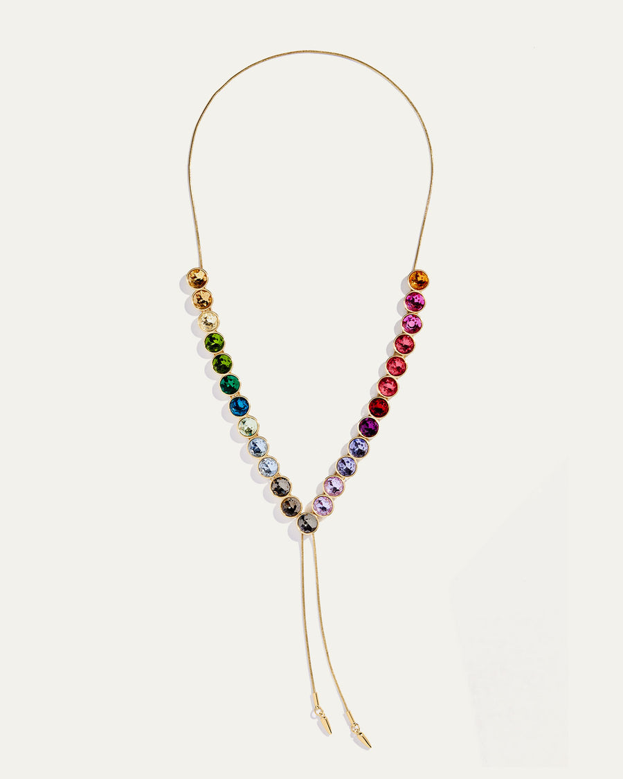 Rainbow Crystal Necklace
