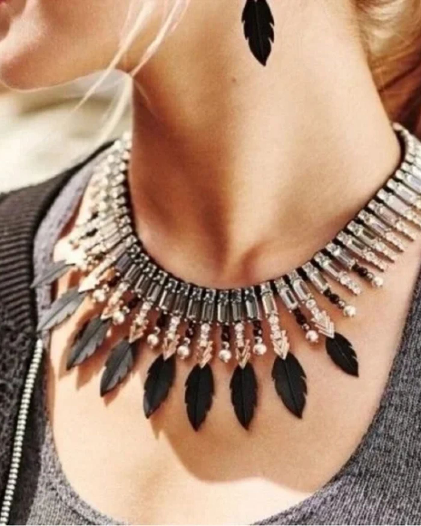 Raven Statement Necklace