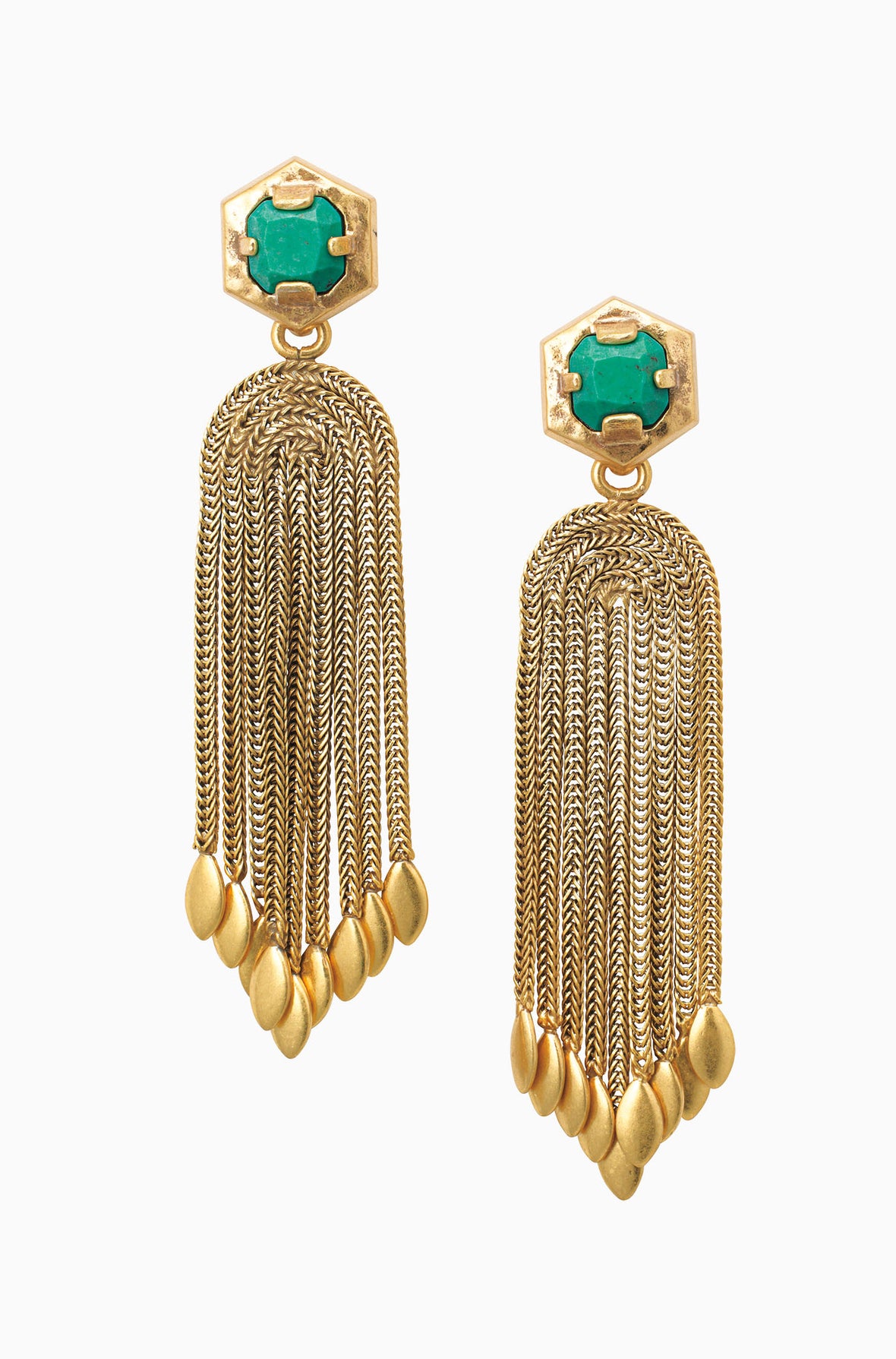 Odeon Tassel Versatile Chandelier Earrings