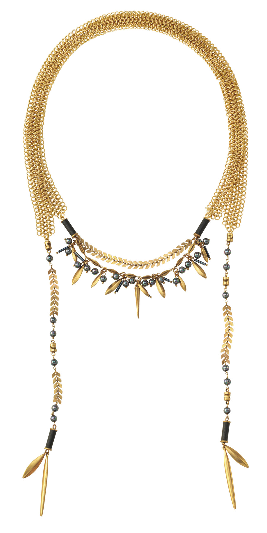 Laurel Lariat Necklace