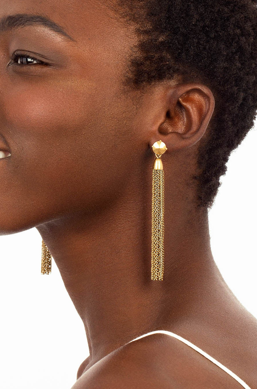 Versatile Fringe Tassel Earrings