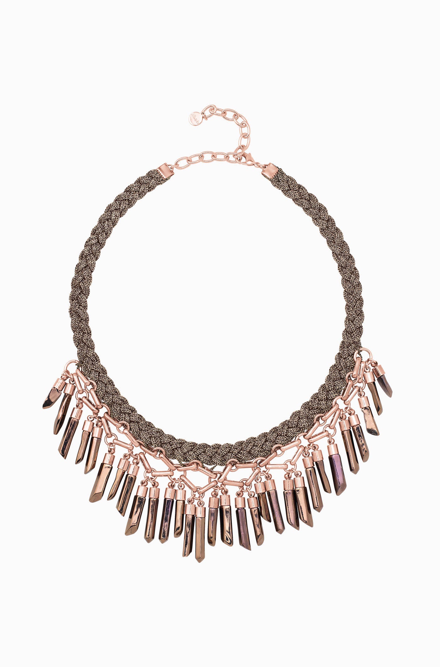 Bora Fringe Statement Necklace