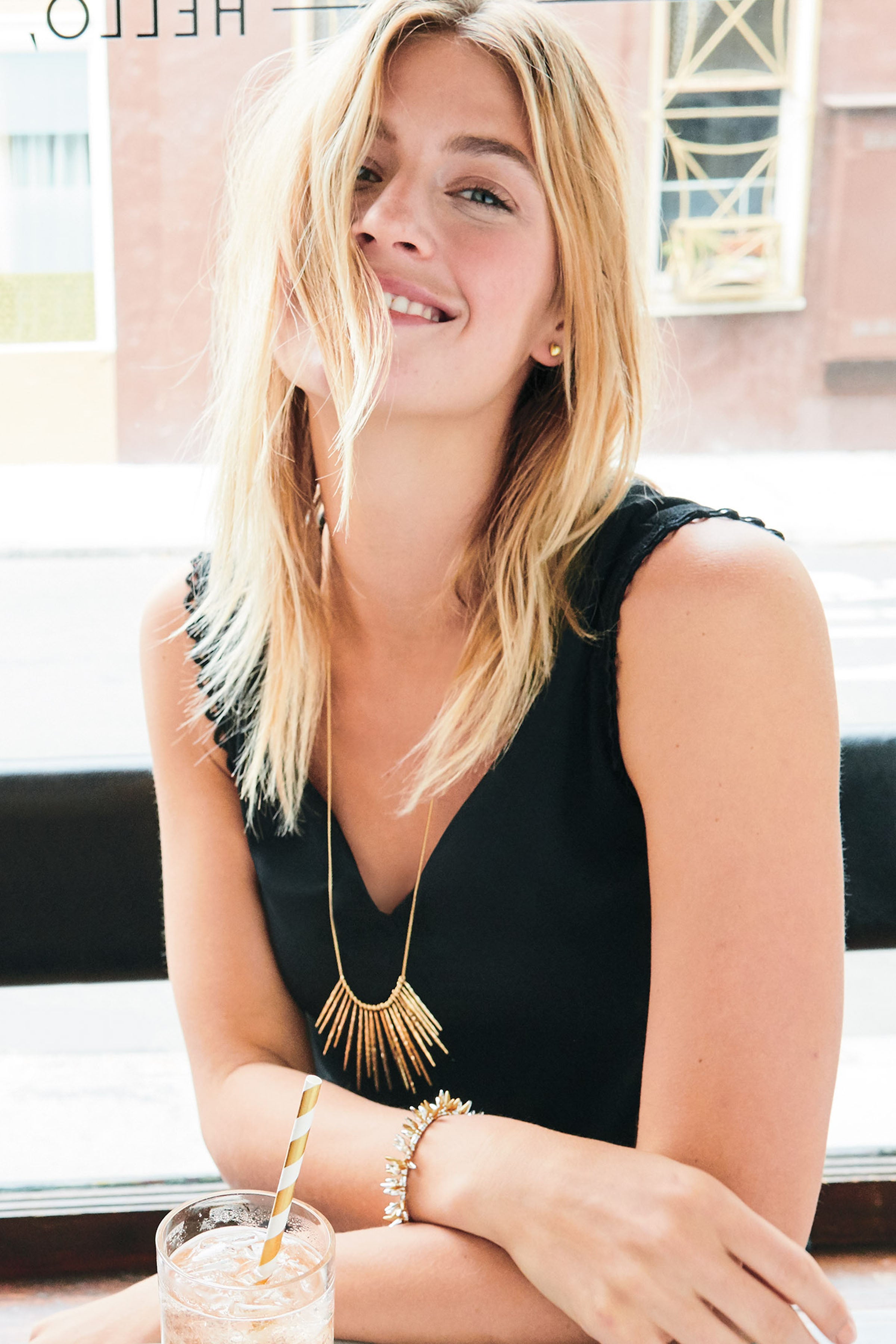 Kari Fringe Adjustable Necklace